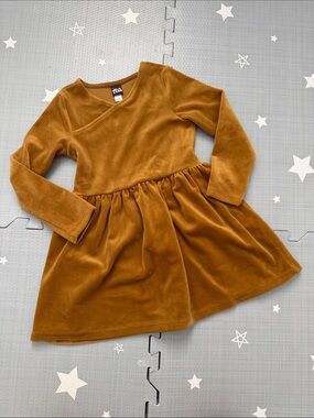 BOGO Tea Collection - EUC Velour Dress, Size 4